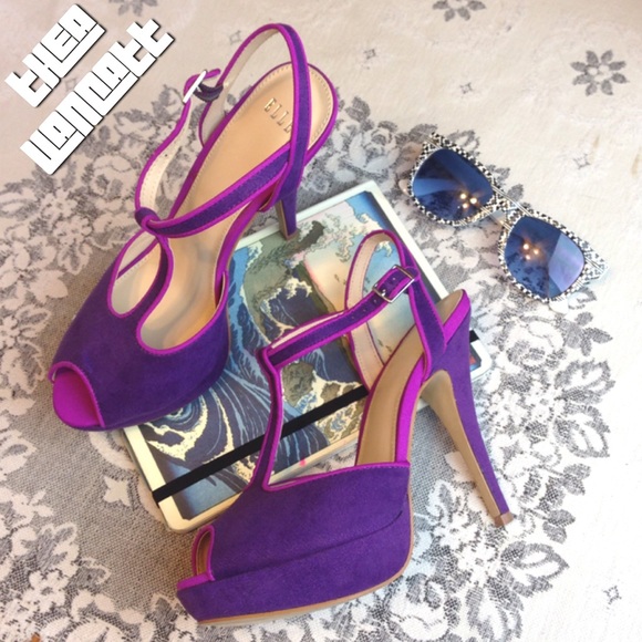 deep purple heels